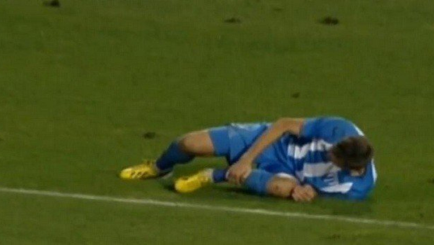 Εγκληματικό τάκλιν στη Ρουμανία (VIDEO)