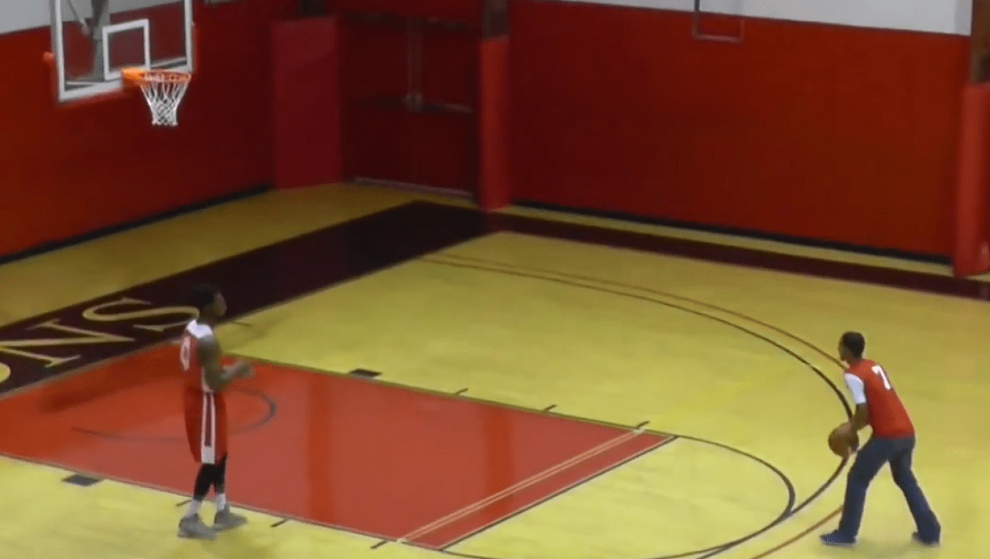 Άσχετος με το μπάσκετ και κέρδισε 10.000 δολλάρια!