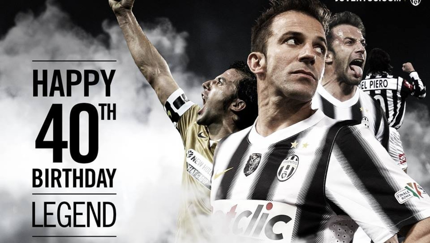 Οι ευχές της Γιουβέντους στον Ντελ Πιέρο (pic)