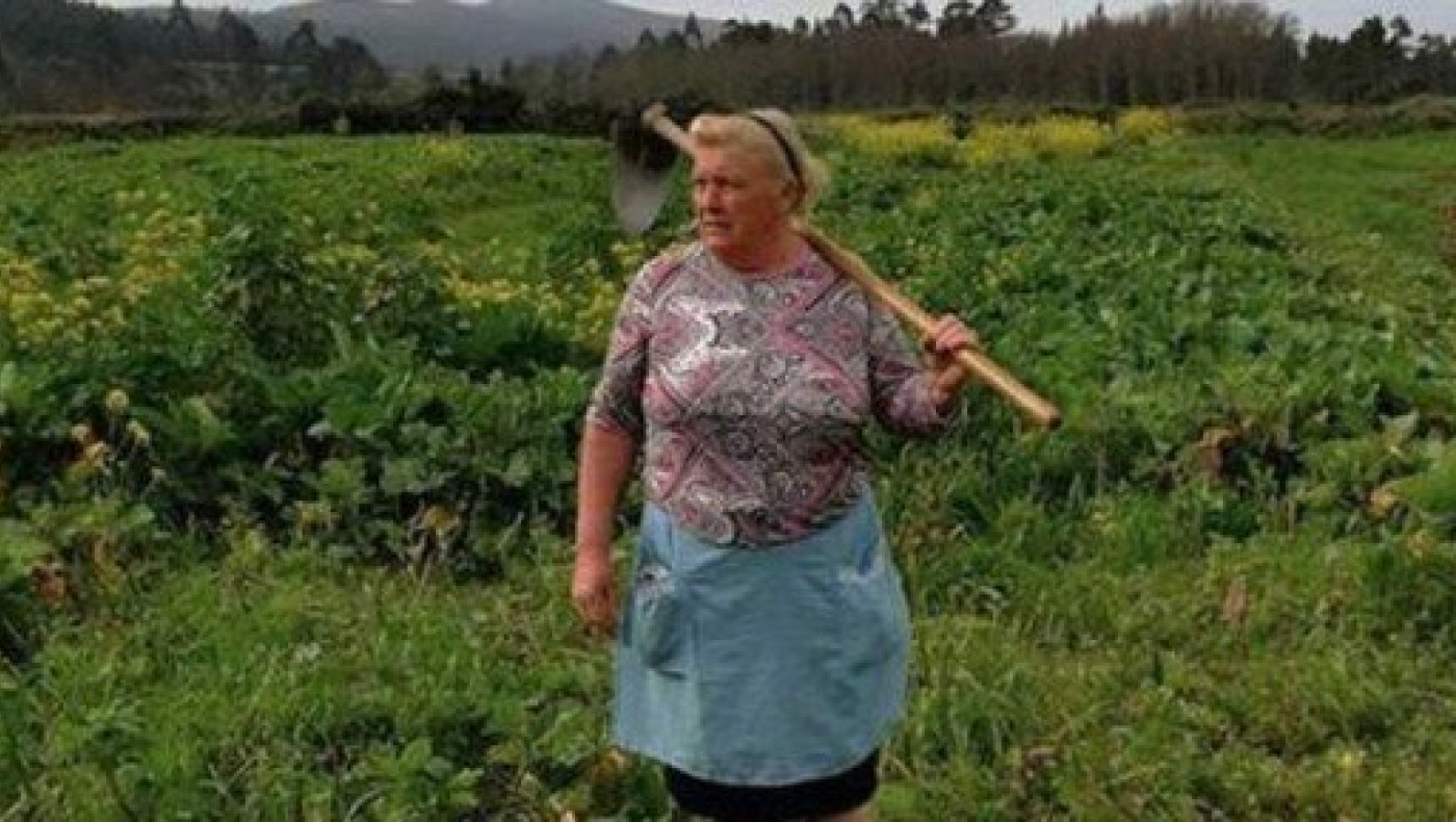 Αγρότισσα έγινε viral επειδή είναι φτυστή... ο Τραμπ! (ΦΩΤΟ)