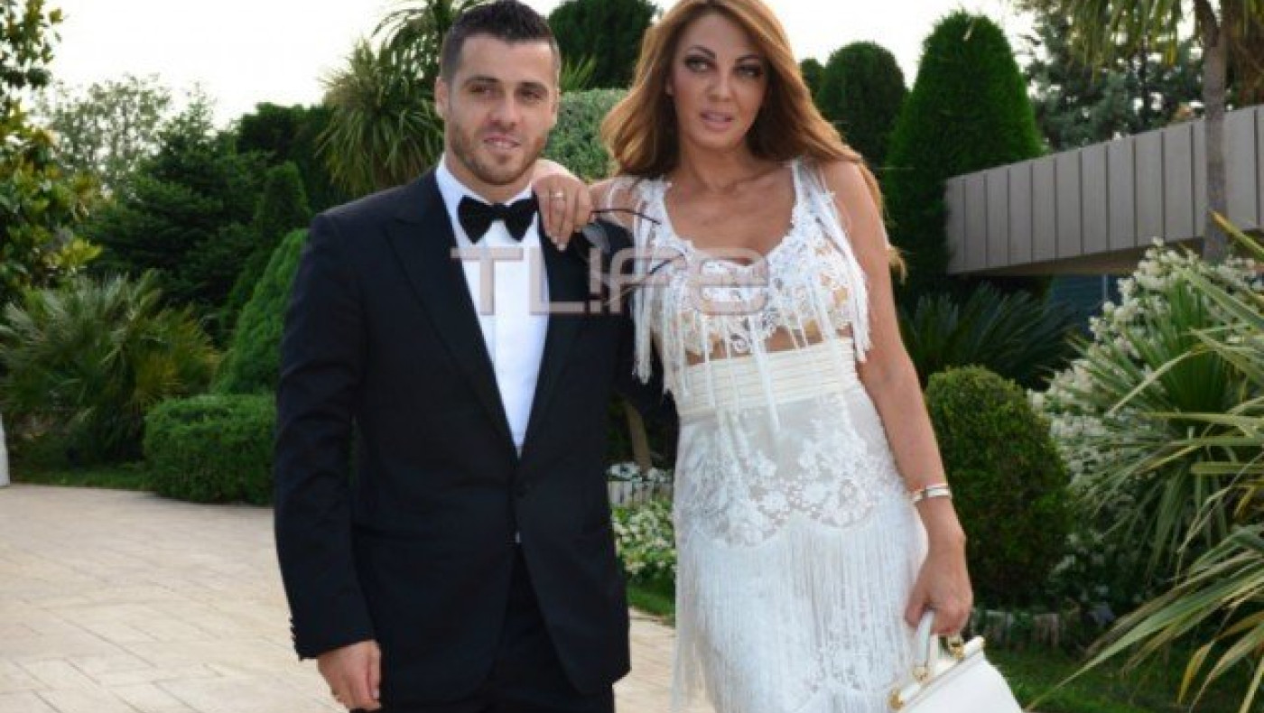 Το ζεύγος Βιεϊρίνια στον γάμο πρώην ασπρόμαυρου άσου (pics)