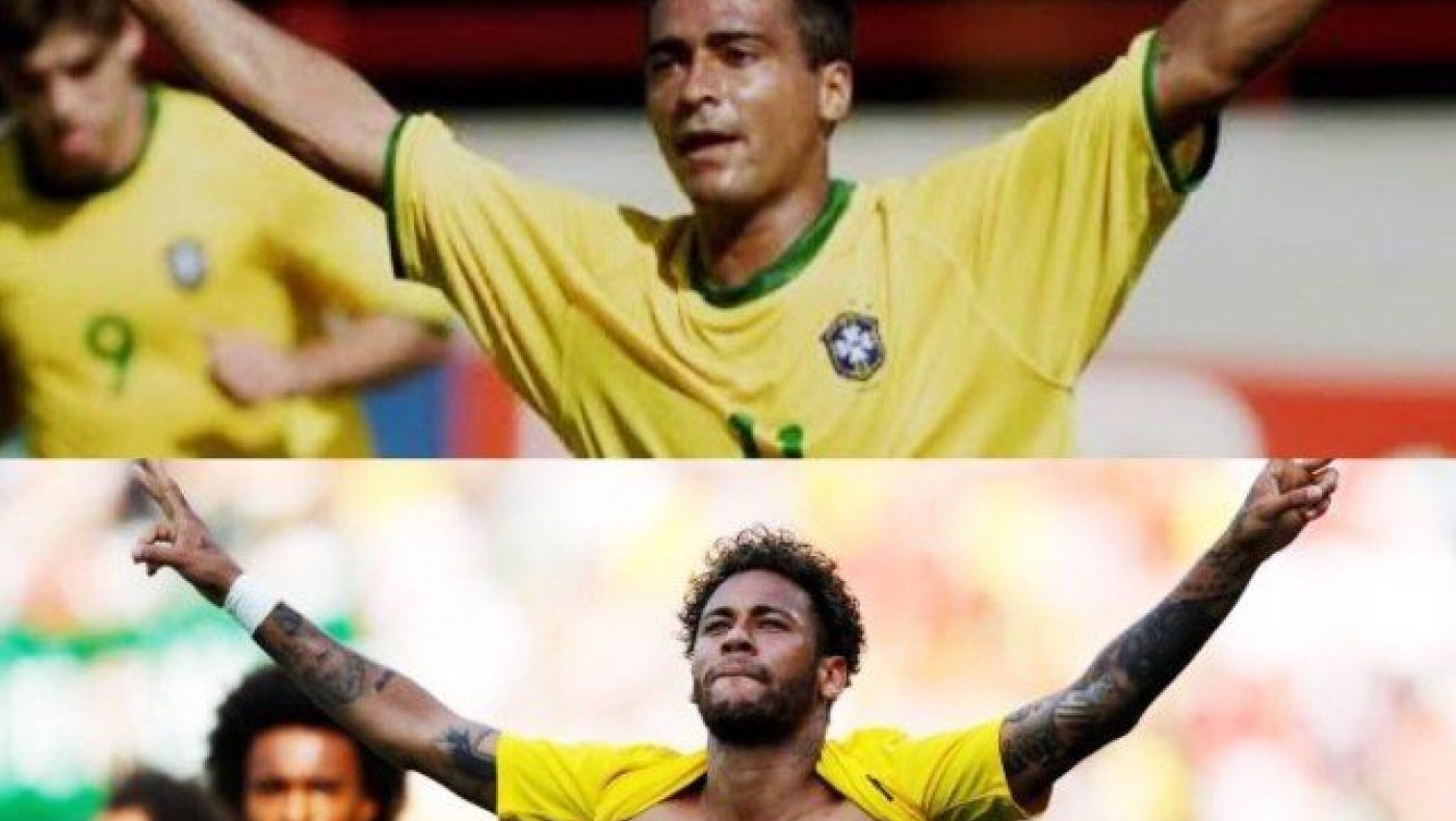 Ο συμβολικός               πανηγυρισμός του Νεϊμάρ α λα Ρομάριο