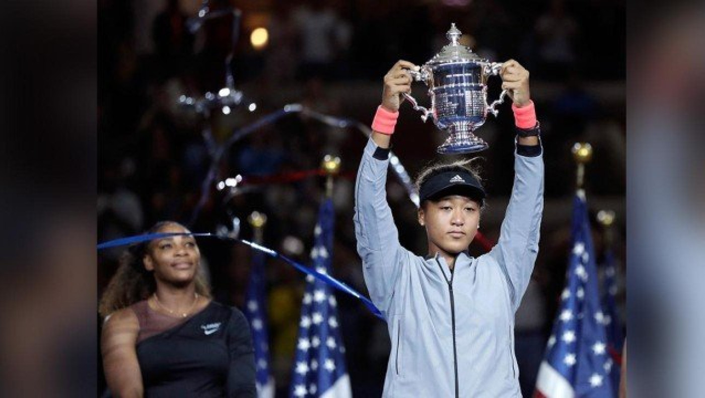 US Open: Θρίαμβος της Οσάκα, «χαμός» μεταξύ διαιτητή και Σερένα
