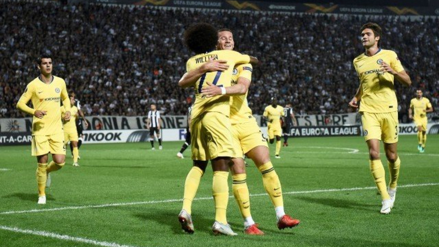 Έτσι «έχτισε» το γκολ της στην Τούμπα η Τσέλσι (graphic)