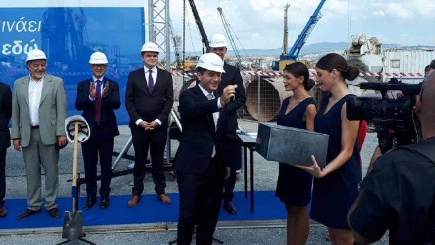 Θεμελιώθηκε το νέο τέρμιναλ στο αεροδρόμιο «Μακεδονία»