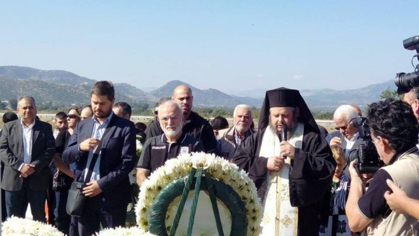Με ελικόπτερο στα Τέμπη ο Ιβάν Σαββίδης (pics/video)
