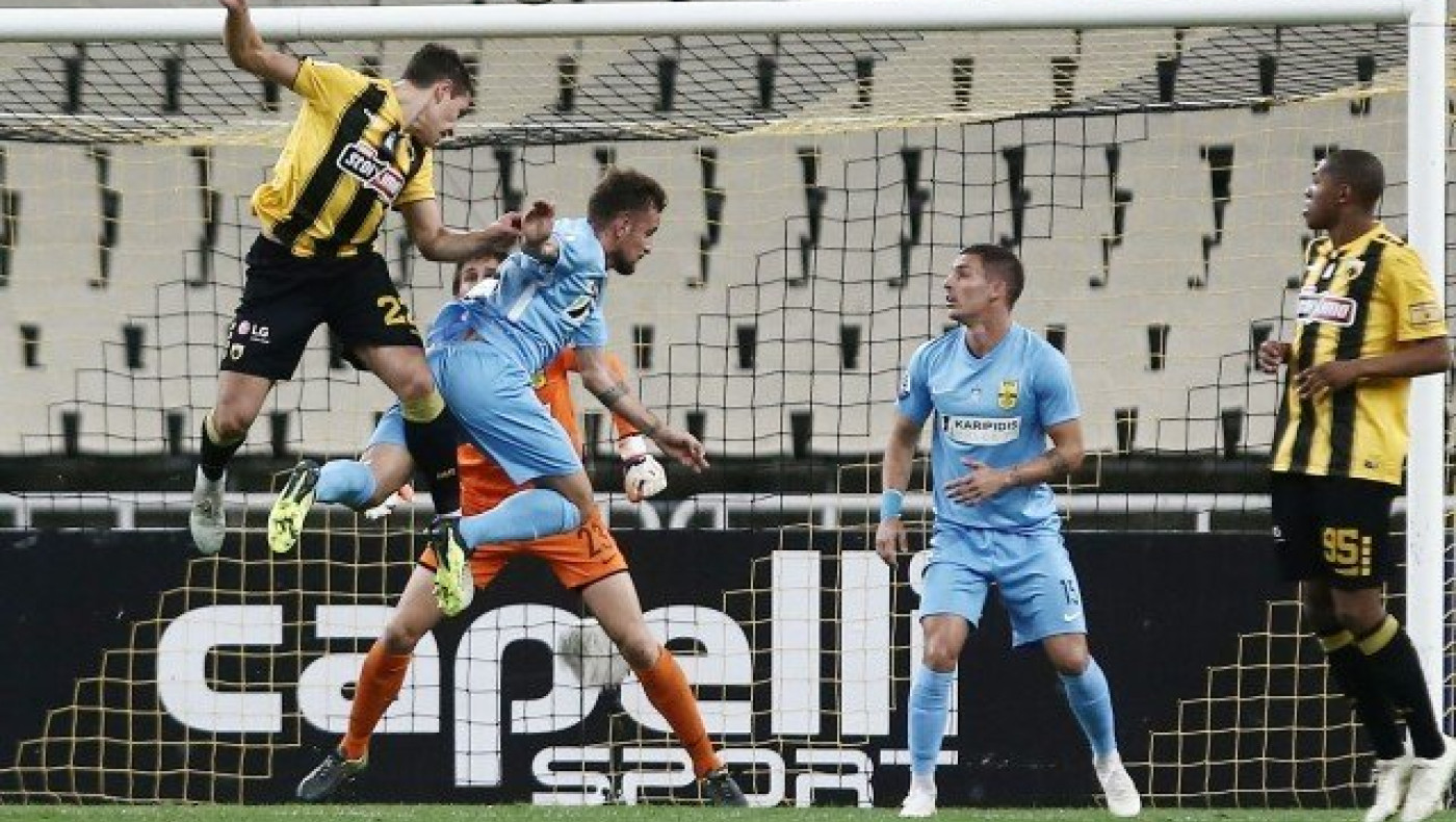 Κεφαλιά του Πόνσε και 2-0 η ΑΕΚ                   (vid)