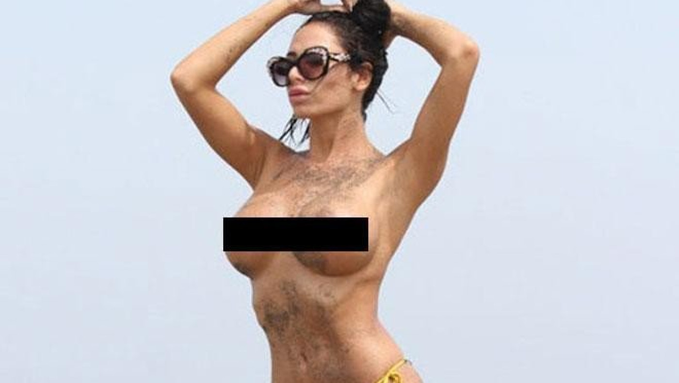 Προκαλεί... εγκεφαλικά η topless Σοράγια (PICS)