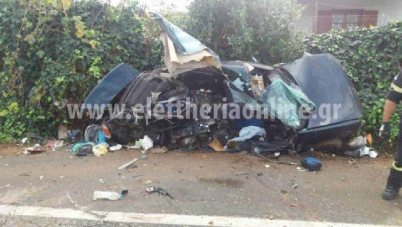 Φονικό τροχαίο στην Κυπαρισσία - Θρήνος για τους τρεις 15χρονους