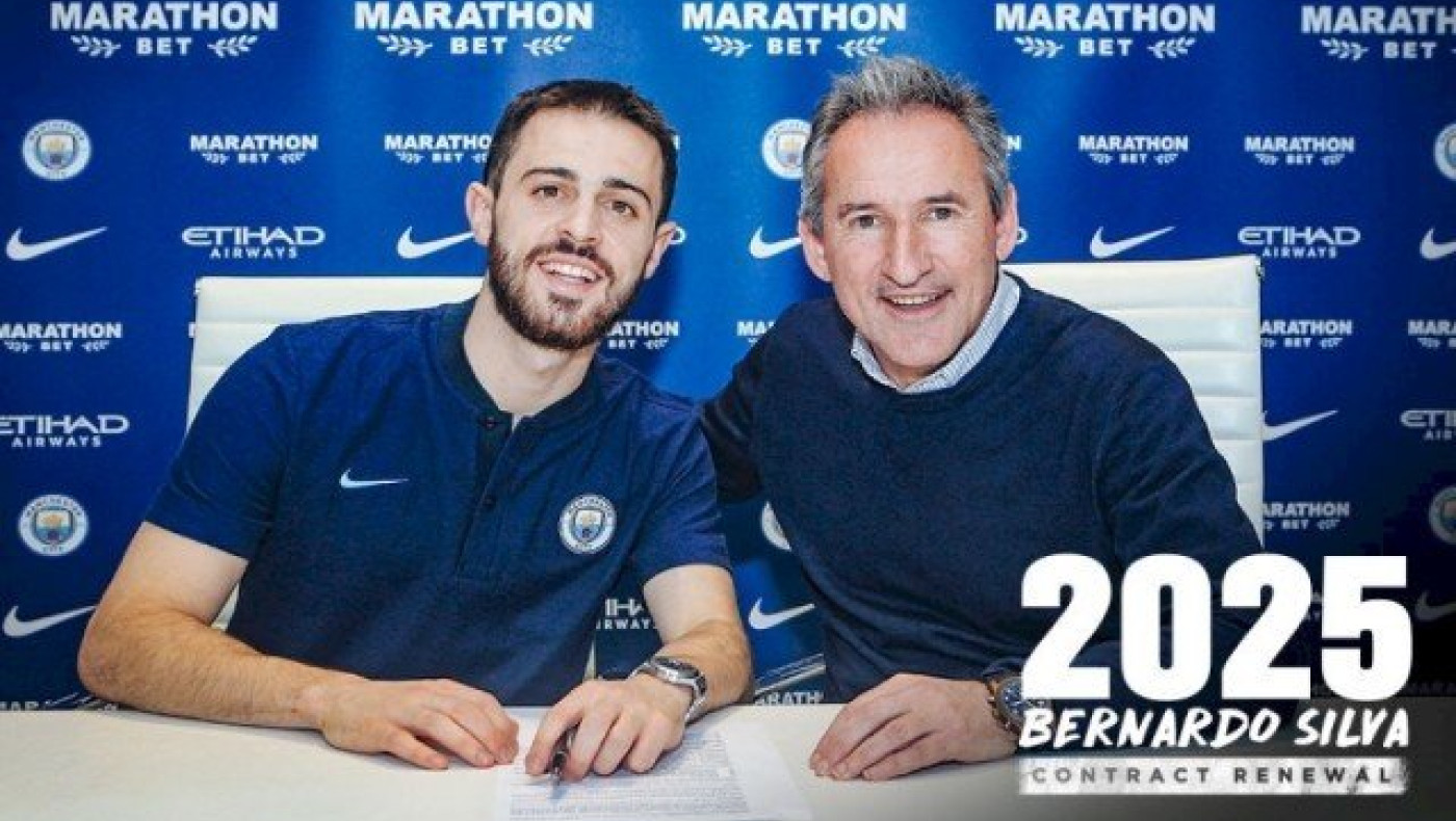 Έδεσε μέχρι το 2025 τον Μπερνάρντο Σίλβα η       Σίτι