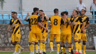 Φιλική νίκη στη Λαμία για την                     ΑΕΚ