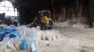 500 τόνοι αλάτι στις αποθήκες του Δήμου      Θεσσαλονίκης