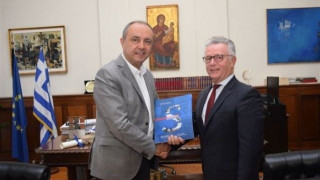 Συνάντηση Καράογλου με τον Γενικό Πρόξενο της Γαλλίας