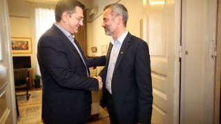 Ζέρβας και Τζιτζικώστας για το μετρό Θεσσαλονίκης: «Να τηρηθούν τα χρονοδιαγράμματα»