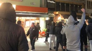 Διαμαρτυρία ΠΑΟΚτσήδων έξω από τα γραφεία της ΝΟΔΕ Κοζάνης