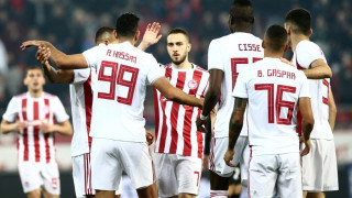 Περίπατος του Ολυμπιακού πριν το ντέρμπι με τον ΠΑΟΚ