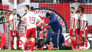 Ανησυχία στον  Ολυμπιακό για το χτύπημα στον Σα