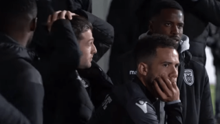 Η απόγνωση και η αγωνία από τον πάγκο του ΠΑΟΚ