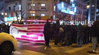 Συγκέντρωση αλληλεγγύης στους πρόσφυγες στη Θεσσαλονίκη