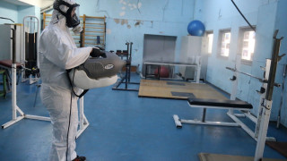 Απολύμανση από τον κορωνοϊό στο Καυταντζόγλειο