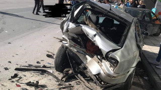 Καραμπόλα τριών οχημάτων στην Κατσιμίδη