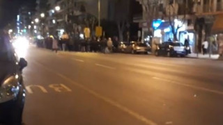 Πορεία αντιεξουσιαστών στο κέντρο της Θεσσαλονίκης