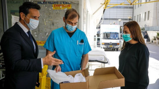 16χρονη δώρισε 300 μάσκες στο νοσοκομείο «Ευαγγελισμός»