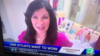 Καυτές «αποκαλύψεις» σε live μετάδοση ρεπόρτερ από το μπάνιο της