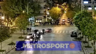Ένταση και δακρυγόνα στην Τούμπα για τα γενέθλια του ΠΑΟΚ!