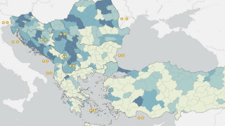 Κορωνοϊός: Διαδραστικός χάρτης για τις γειτονικές χώρες της Ελλάδας