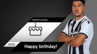 Οι ευχές του ΠΑΟΚ στον Δημήτρη Λημνιό