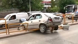 Θεσσαλονίκη: Ι.Χ. έπεσε στις μπάρες στην Εγνατία