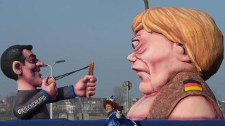 Ο «Δαβίδ» Αλέξης και ο «Γολιάθ»... Μέρκελ (pic)