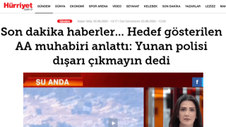 Ανταποκριτής Anadolu από Καστελόριζο: Δεν μας αφήνουν να κυκλοφορήσουμε στο νησί