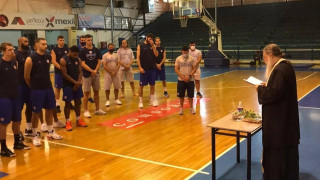 Αγιασμός στο Ιβανώφειο για τον Ηρακλή