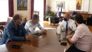 Συνάντηση Φώτη Μπαλτίδη με Θόδωρο Καράογλου