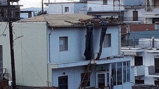 Καταστροφές στην Χαλκιδική από ανεμοστρόβιλο