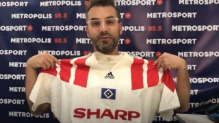 O Θανάσης Κυλώνης με φανέλα Αμβούργου και δυνατές προβλέψεις για το Σ/Κ!