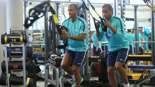 Τα πήρε με Φερναντίνιο ο Κομπανί (pic)