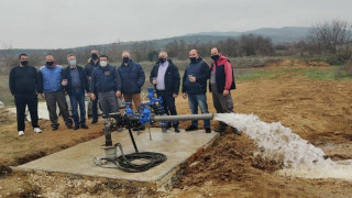 Λύνονται τα προβλήματα ύδρευσης σε Ν. Απολλωνία και Λουτρά -Συνδέθηκε νέα γεώτρηση