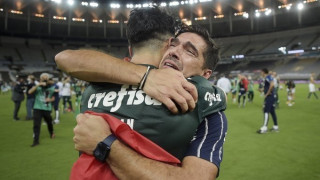 Ο πανηγυρισμός του Φερέιρα στο γκολ της Παλμέιρας και το... ξέσπασμα