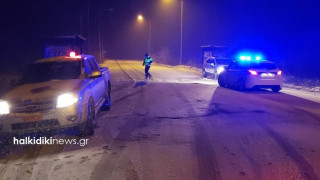 Χαλκιδική: Πέρασε νύχτα εντονότατων χιονοπτώσεων και παγετού