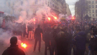 Τρομερά επεισόδια στο Παρίσι (video)