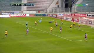 Γκολ με πέναλτι ο Δουβίκας, 1-0 ο Βόλος επί της ΑΕΚ