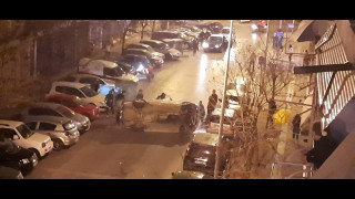 Θεσσαλονίκη: Τροχαίο στην Ολυμπιάδος -Η οδηγός απεγκλωβίστηκε και... εξαφανίστηκε