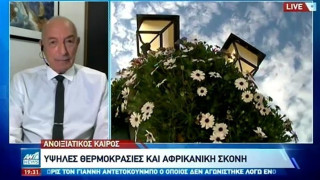 Καιρός: Υψηλές θερμοκρασίες και αφρικανική σκόνη