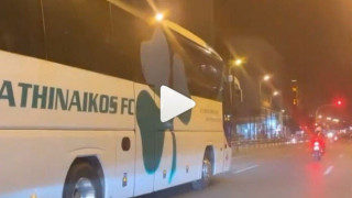 Βίντεο του Μαρινάκη με το πούλμαν του Παναθηναϊκού και... «έξαψη»