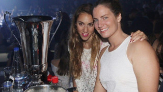 Το γλέντησαν μέχρι πρωίας οι πρωταθλήτριες Ευρώπης (pics)