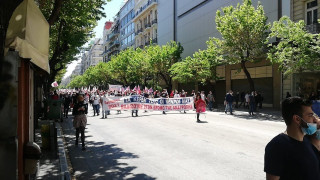 Έκλεισαν την Τσιμισκή οι διαδηλωτές