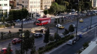 Με συνοδεία...μηχανών και οπαδών η αποστολή του Ολυμπιακού στο ΟΑΚΑ